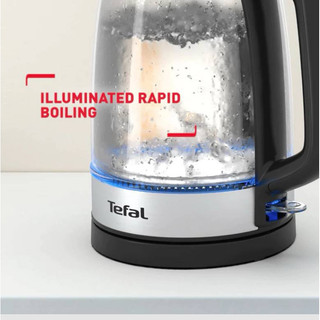 Bình đun siêu tốc Tefal KI605830 - 1.7L, Thủy tinh, 2200W | Bảo hành 24 tháng
