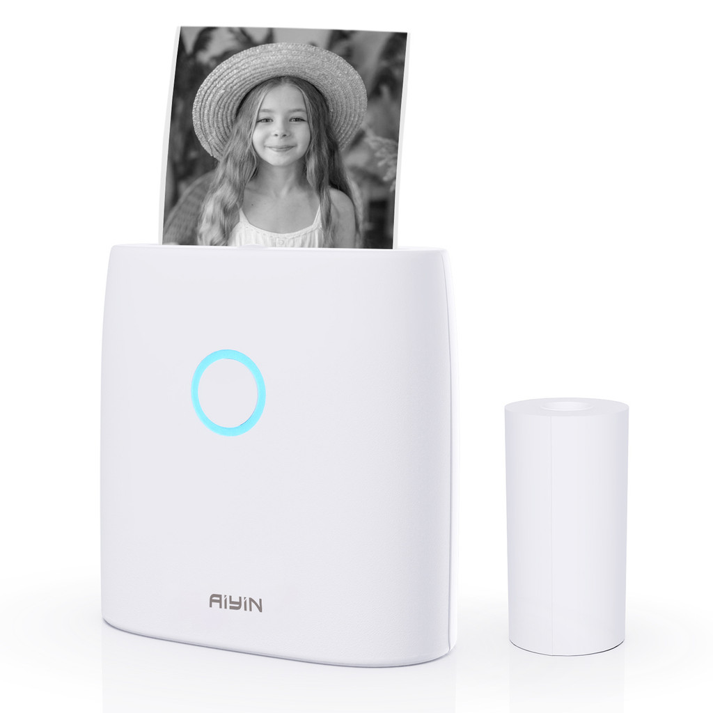 Mini Portable Thermal Printer Inkless Photo Pocket Printer | Shopee ...
