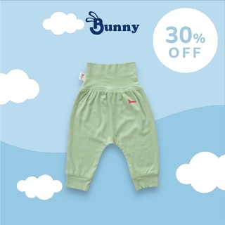 Quần lưng cao sơ sinh Bunnybaby chất thun tăm lụa mềm cho bé 3-10kg