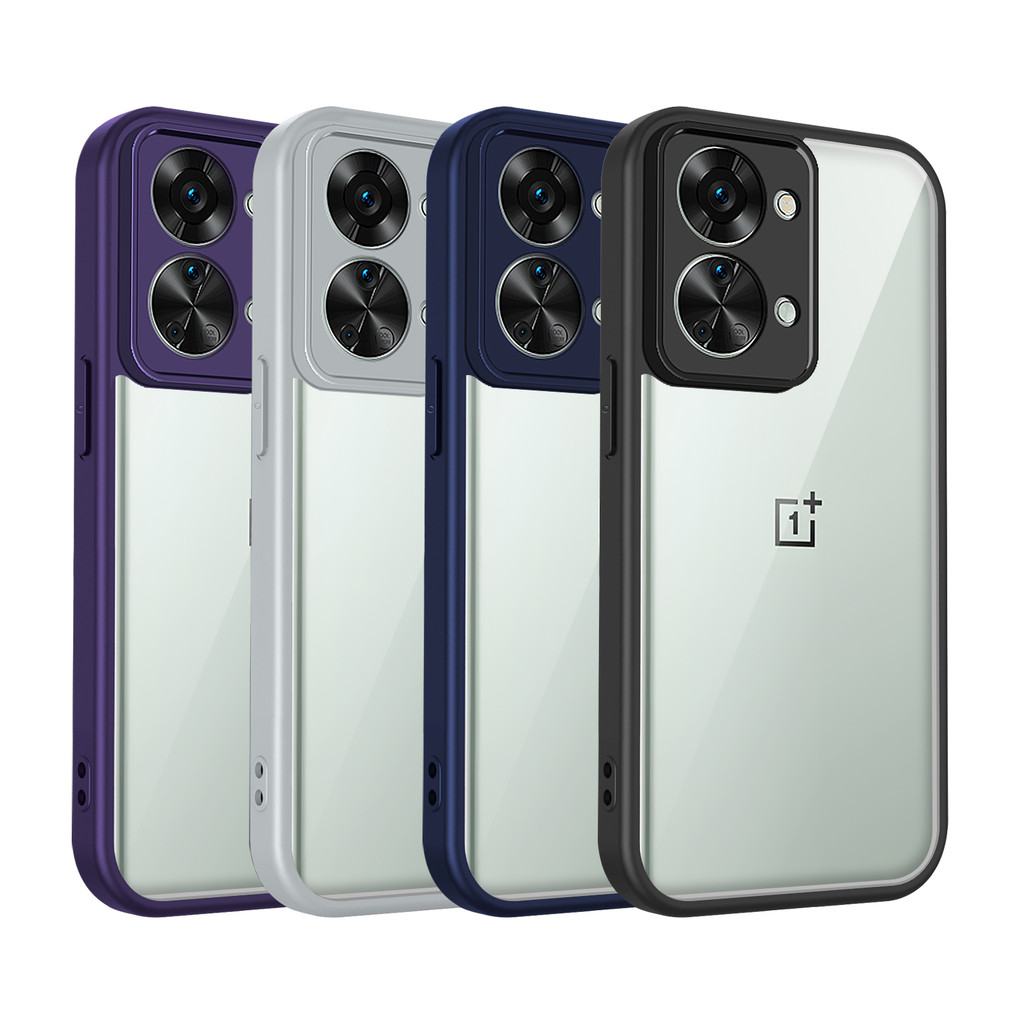 Ốp lưng OnePlus Nord 2T 5G Vỏ 6.43 inch Model CPH2399, CPH2401 Vỏ trong suốt mờ thời trang cho OnePlus Nord 2T 5G Vỏ điện thoại