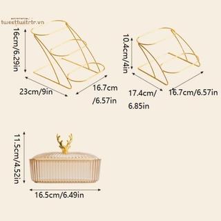 TRTR 2 / 3 Tầng Bát Trái Cây Khay Phục Vụ Bộ Buffet Trái Cây Khô Salad Khay Có Giá Khay Phục Vụ Cho Đảng VN