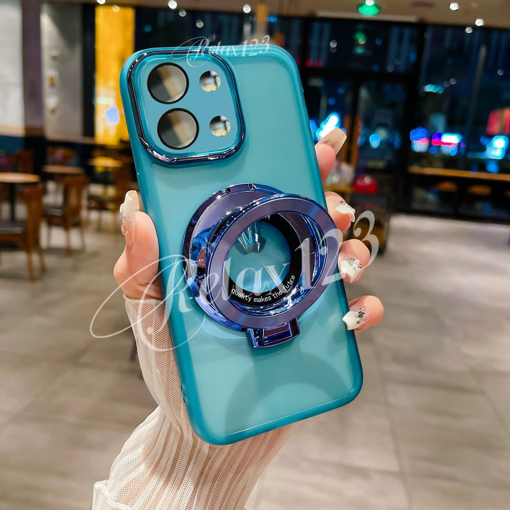 Dành Cho OPPO A6 Pro 5G 2025 OPPO A6Pro A6 A6i A6x OppoA6Pro Oppo A6Pro 5G 4G Vỏ 2025 Ốp Lưng Mềm Chống Sốc Trong Suốt Có Giá Đỡ Từ Tính Bảo Vệ Camera Vỏ Điện Thoại