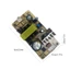 OXXGGKAO Tiết Kiệm Năng Lượng Chuyển Đổi Mô Đun Nguồn AC100V 240V Đầu Vào DC15V 3A 45W Đầu Ra Cho Không Gian Giới Hạn Cài Đặt