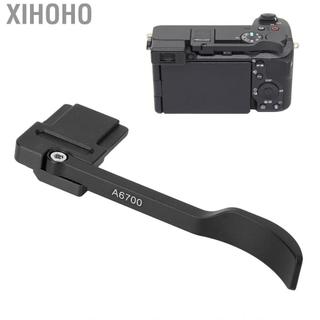 Xihoho Thumb Up Grip cho máy ảnh A6700 Metal Rest Hand Hot Shoe Ổn định và giữ (Đen)