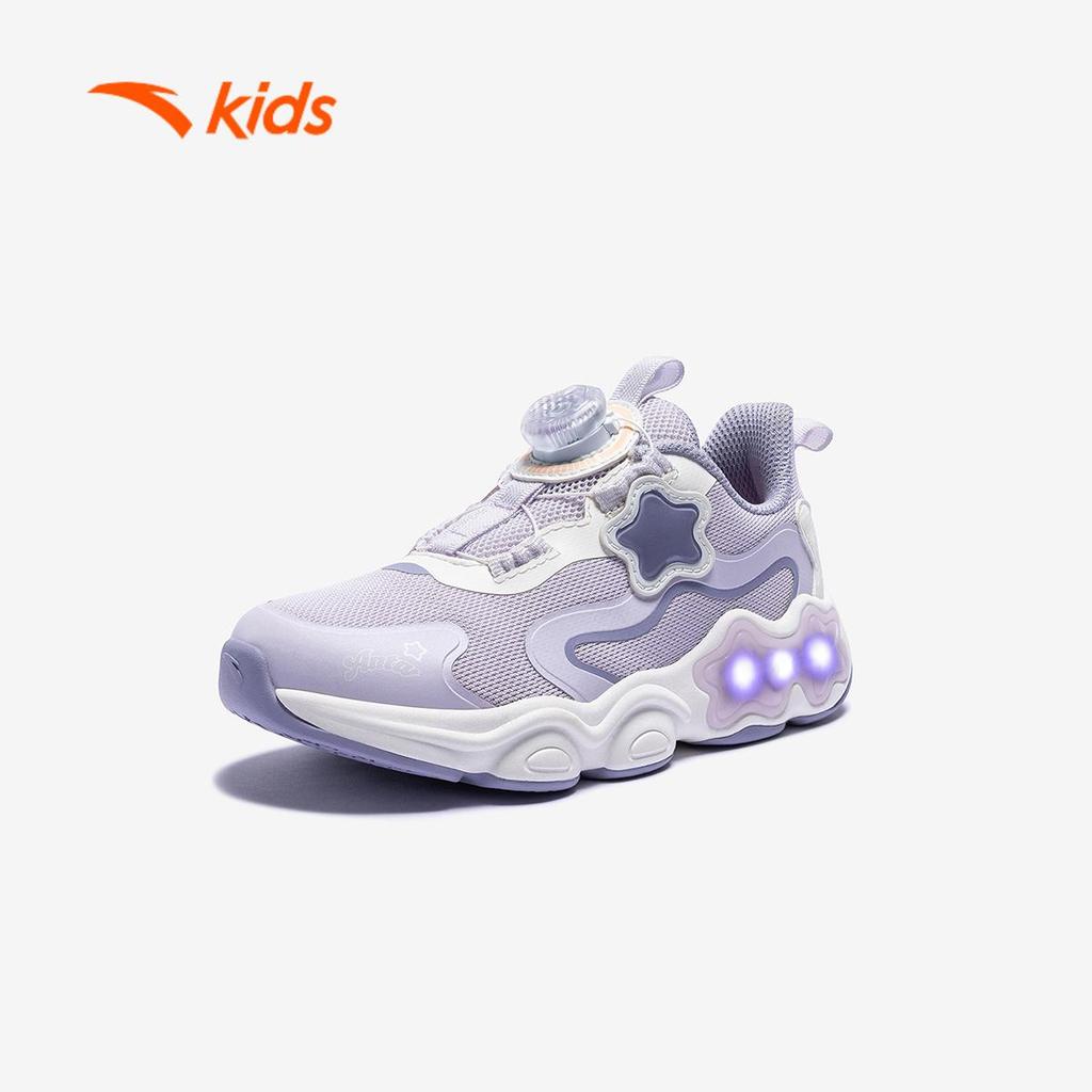 ANTA Kids Starry Sky Giày Thời Trang Phát Sáng Bé Gái 3225D9918. Êm Đàn Hồi, Thời Trang Đi Hoc
