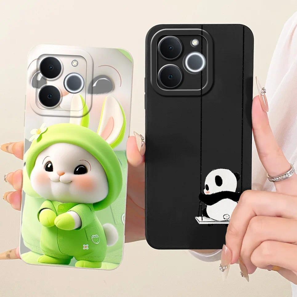 Dành Cho Realme Note 70 70T Ốp lưng Realme C71 Ấn Độ Narzo 80 Lite 4G Vỏ Hoạt Hình Mèo Phi Hành Gia Ốp Lưng TPU Mềm Silicone