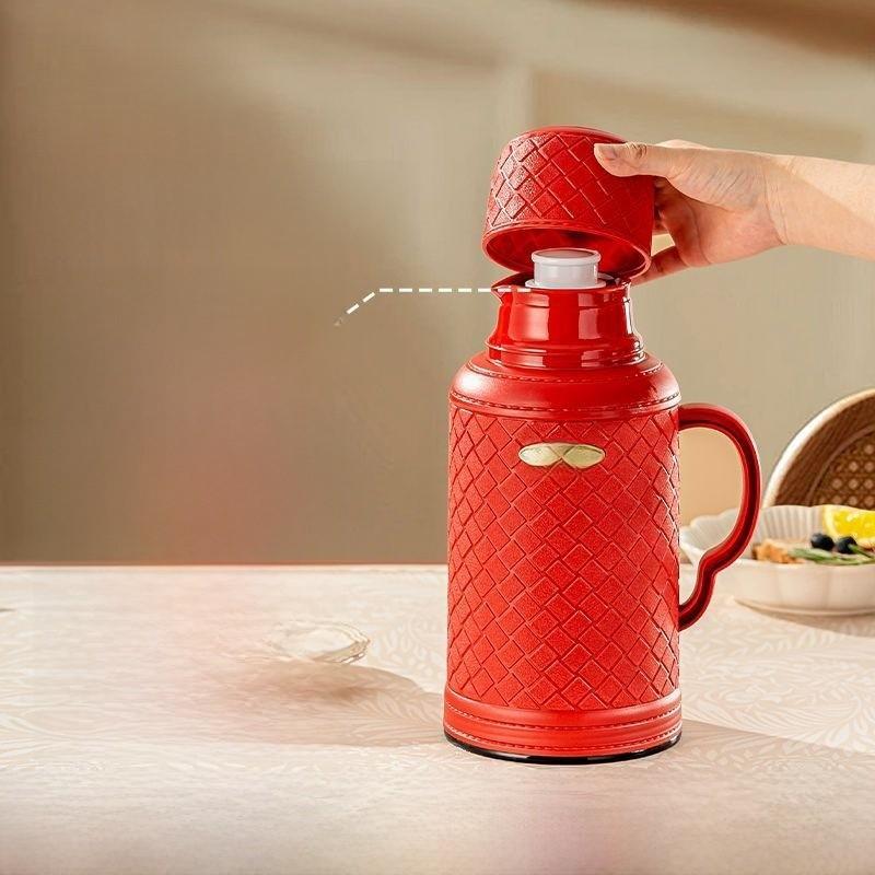 AKubi Ấm Phích Nước Giữ Nhiệt Phong Cách Mới 1000ml  Nhỏ Gọn Tiện Lợi . Ấm Ủ Trà Mini Để Bàn