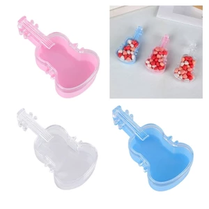 Cc 12 Chiếc Violin Nhựa Kẹo Hộp Đựng Kẹo Sô Cô La Cho Đám Cưới Sinh Nhật