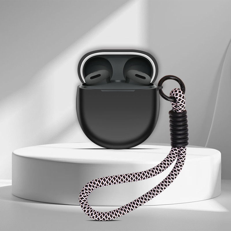 Dành Cho Google Pixel Buds 2A Tai Nghe Silicon Vỏ Bảo Vệ Tai Nghe Chống Sốc Vỏ Mềm Tay Chống Bụi Bảo Vệ Tai Nghe Vỏ Mềm Có Dây Buộc