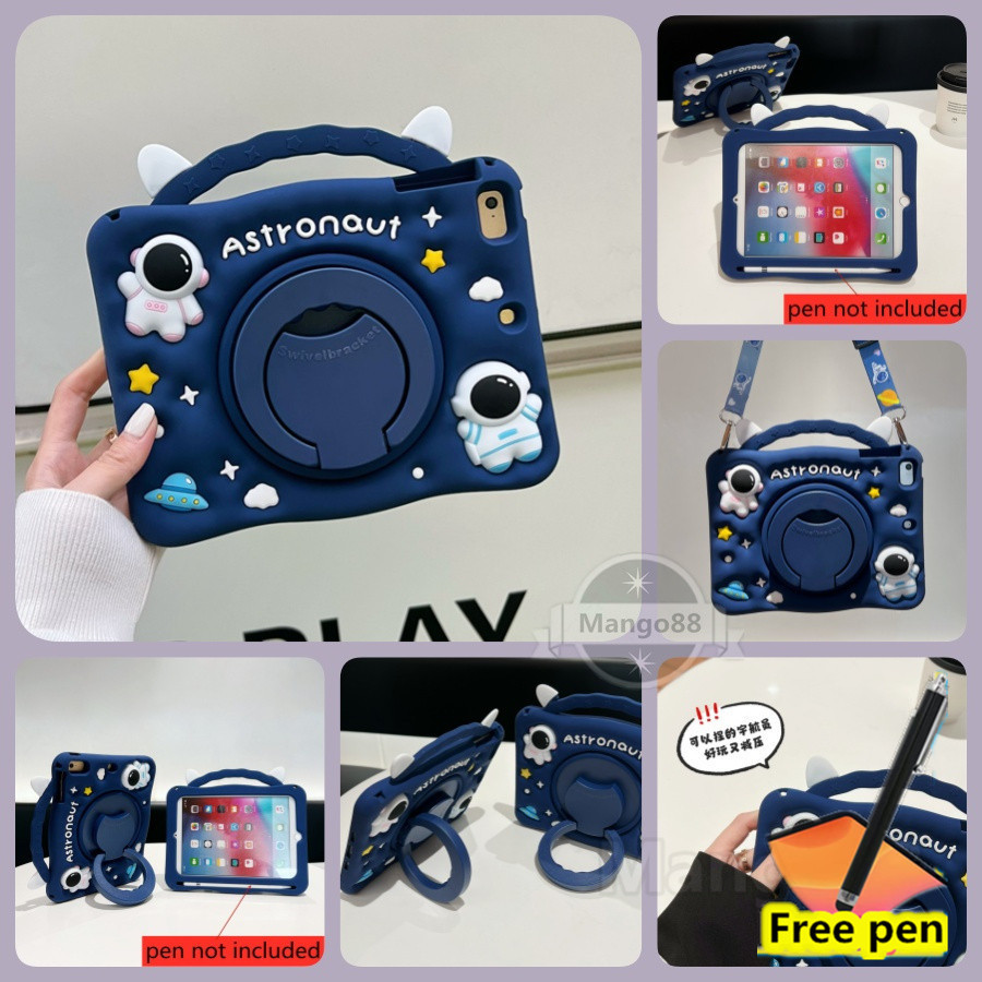 Ốp Lưng Tương Thích Cho Honor Pad 10 2025 12.1inch Dây Đeo Máy Tính Bảng Vỏ Keo Mềm Cầm Tay Trẻ Em An Toàn