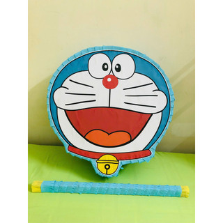 Pinata Doreamon kèm gậy đập, chú mèo máy dễ thương mang đến niềm vui bất tận