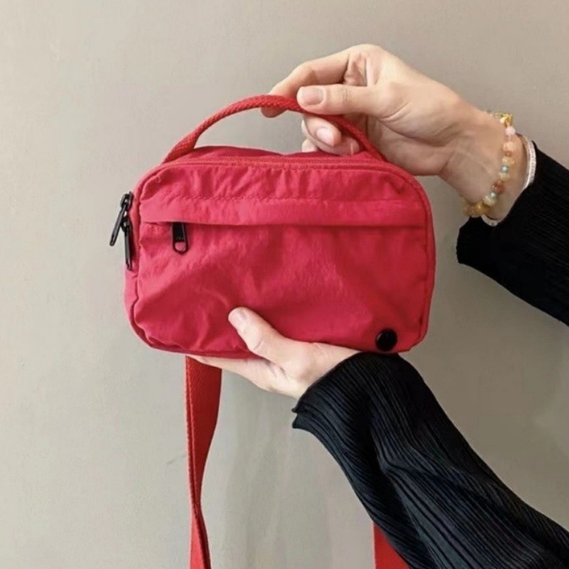 GC2 Túi Đeo Ngang Màu Macaron Thời Trang Dành Cho Nữ Nylon Chống Thấm Nước Ngoài Trời Túi Điện Thoại CG2