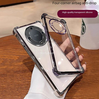 Vỏ Honor X9D Cho Honor X9d X9C Smart X 9C HonorX9C HonorX9d 5G Mạ Silicon TPU Mềm Chống Sốc Trong Suốt Vỏ Điện Thoại Mềm Chống Rơi Rơi Bảo Vệ Toàn Diện Ốp Lưng