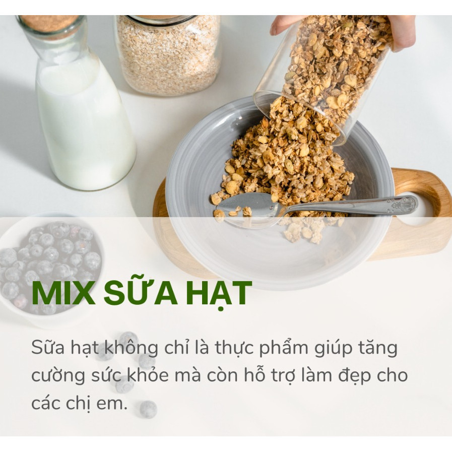 Đủ Loại Hạt Đậu Hữu Cơ Nấu Sữa Nấu Cháo Nấu Chè - Hạt Nguồn Gốc Rõ Ràng
