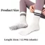 Tất Pilates năm ngón NICOLOO, Tất tập Yoga thể dục bằng vải Cotton thoáng khí, Tất thể thao khiêu vũ giữa ống chống trượt chất lượng cao dành cho nữ Tập thể dục