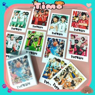 Card Anime Lomo Fanmade Hộp 40 Tấm Sưu Tầm Conan Haikyuu Các Loại Timo QT95