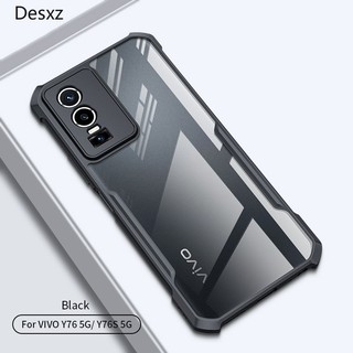 Ốp Lưng Cho Vivo Y76 5G Ốp lưng Vivo Y02s Y01 Y1s Y15s Y15A Y12A Y12s Y21T Y20 Y20s G Y20i Y31 2021 Y33s Y73 V23 V23e V21 5G V21e Trong Suốt Mềm Chống Rơi Ốp Lưng Chống Sốc