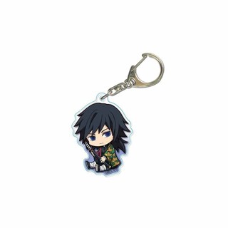 MINISO Kpop Demon Keychain Party Gifts Tanjirou Kamado Nezuko Tomioka Backpack Keychain Pendants Party Favors Christmas
