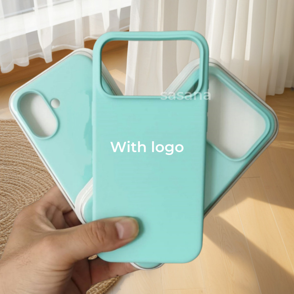 Ocean / Blue (Chất lượng cao) cho iPhone 17 / 16 / 15 / 14 / 13 / 12 / 11 / Pro Max Air mini Xs Max Xr 7 8 6s Plus SE Vỏ điện thoại silicon lỏng bảo hiểm toàn diện