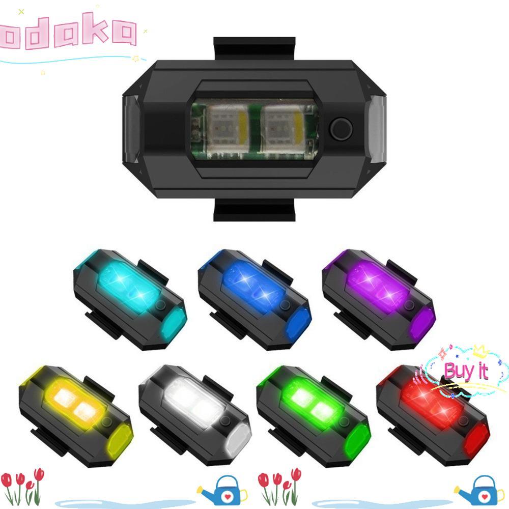 Đèn nhấp nháy máy bay không người lái ODAKA, Đèn cảnh báo sạc USB bảy màu, Đèn cảnh báo diều Flash khẩn cấp