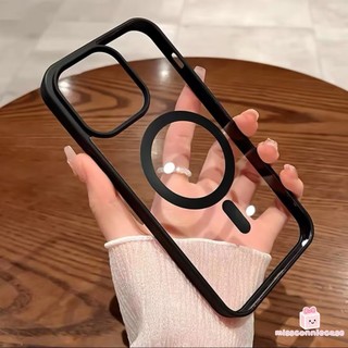 Ốp Lưng Cho Iphone 16 15 17 11 14 12 13 Pro Max 7Plus Air 15 7 14 16 8 Plus X XS XR MAX SE 2022 Màu Trơn Chống Sốc Sang Trọng Sạc Từ Tính Trong Suốt Bìa Mềm