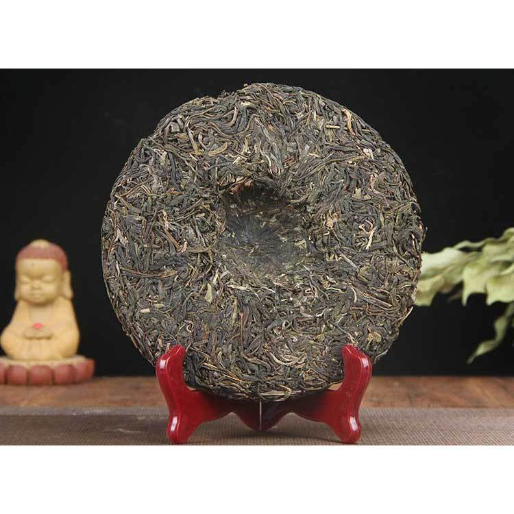 BÁNH TRÀ PHỔ NHĨ SỐNG CÂY CỔ THỤ NÚI ĐẠI TUYẾT SƠN VÂN NAM 357 GRAM NĂM 2021