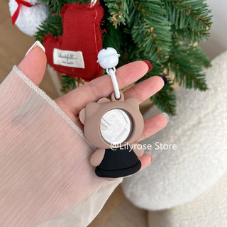 Giáng Sinh Năm Mới Ốp Lưng Cho Apple iTag GPS AirTag Định Vị Mềm Chống Rơi Có Chuông Nhẫn Chống Vàng Ngôi Sao Dễ Thương Bé Trai Vàng Hồng