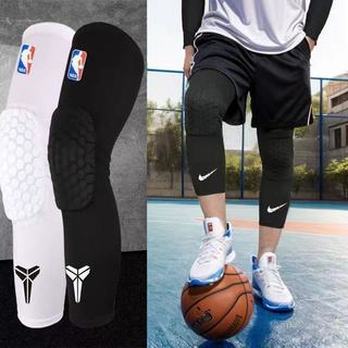 Giỏ Bóng Rổ Trẻ Em Thể Thao Miếng Lót Đầu Gối Quần Legging Tổ Ong Chống Va Chạm Bảo Vệ Miếng Lót Đầu Gối Nam Chuyên Nghiệp Nữ Chạy Dài Một Mảnh