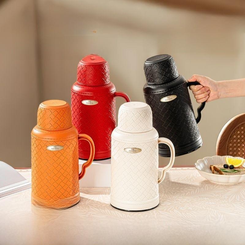 AKubi Ấm Phích Nước Giữ Nhiệt Phong Cách Mới 1000ml  Nhỏ Gọn Tiện Lợi . Ấm Ủ Trà Mini Để Bàn