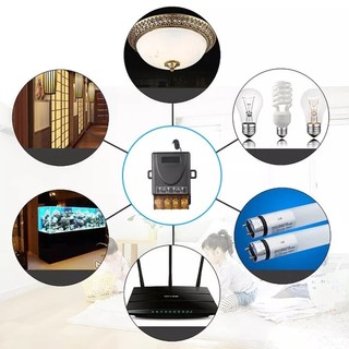 Ac220v 30a 1 Kênh Điều Khiển Từ Xa Không Dây Bật Tắt Công Tắc Máy Bơm Nước Trang Trại Tưới Động Cơ Điều Khiể