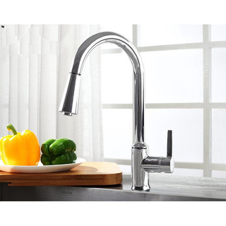 Vòi rửa chén nhà bếp Kohler K-21366T/K-21367T có vòi xoay nóng lạnh