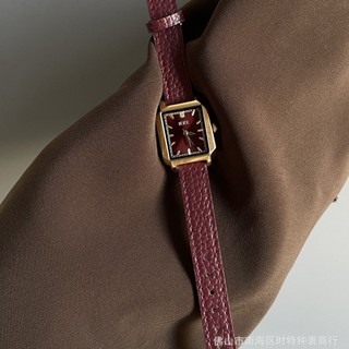Đồng hồ đeo tay thạch anh cao cấp Encore Red Watch