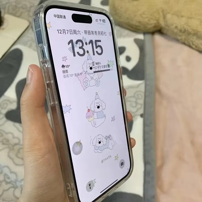 Vỏ Tương Thích Cho iPhone 16 15 17 Pro Max 11 13 14 12 Pro Cho iPhone 16e 7 8 Plus XS Max X XR SE2022 Bông Tuyết Trắng Mùa Đông Thanh Lịch Giáng Sinh Vỏ Cứng Chống Sốc