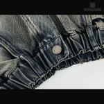 OWLLADE Chó Rách Baggy Quần Jean Cho Bé 12 Tuổi Thanh Thiếu Niên Quần Denim Cho Quần Jean Bé Trai Chống Mài Mòn Z1266 Màu Xanh C03 4T-1 — ảnh 8