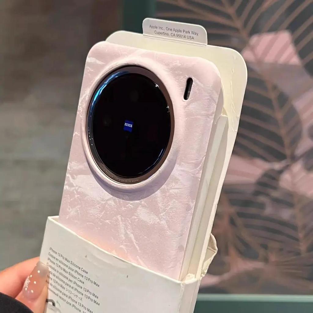 Phong Cách Mới Nhung Cho Vivo x300 Ốp Lưng Điện Thoại Vivo x200pro Nửa Gói Chống Sốc x100s Cảm Giác Cao Cấp Đơn Giản