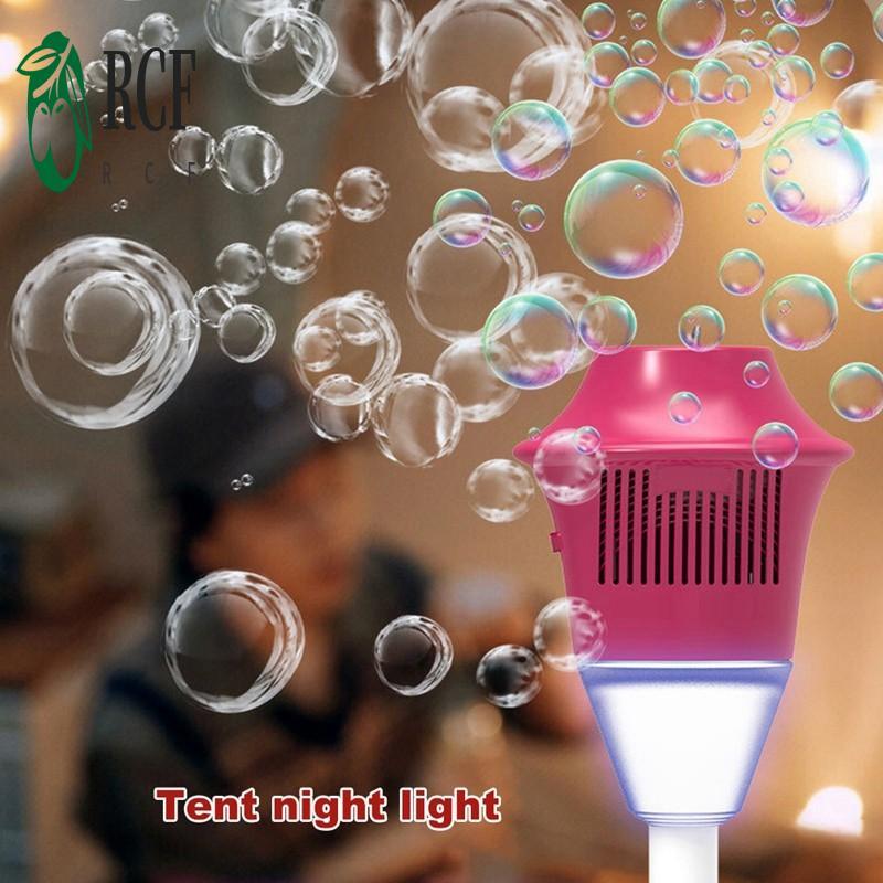 COD✨ Máy bong bóng tự động có đèn âm thanh - Kiểu đèn đường dọc cho các bữa tiệc