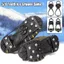ESSENCEH 1 Đôi Giày Crampons, Spike 5 / 8 Răng Ice Gripper Spike, Chống Trơn Trượt Đa Năng Leo Núi Crampon Mùa Đông Ngoài Trời