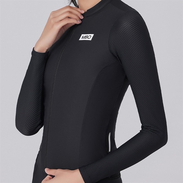 C051 - Áo Đạp Xe MBO Nữ Black