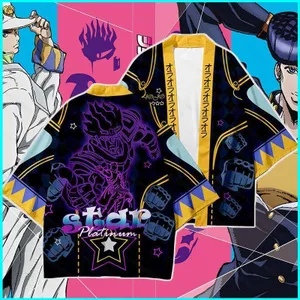 GN Anime JoJo's Bizarre Adventure - Kimono Haori Cosplay Unisex Áo Thời Trang, Plus Kích Thước
