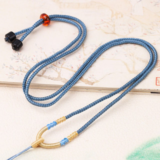 Vòng cổ ngọc mặt dây 2mm cho nam nữ, thiết kế mỏng nhẹ, dễ điều chỉnh