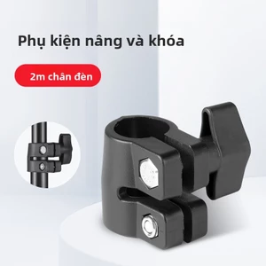2m Chụp Ảnh Chân Đế Nâng Khóa Cố Định Kẹp Vít Núm Phụ Kiện Giày Nóng Nhấp Nháy Đèn LED Lấp Đầy Ánh Sáng Chân Đế S