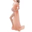 Maternity Photo Dress Soft Polyester Breathable Skirt for Photoshoot