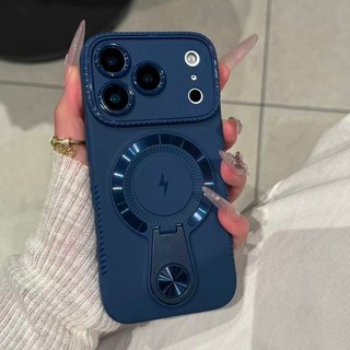 Ốp điện thoại silicon không dây từ tính vô hình sang trọng cho iPhone 17 16 15 14 13 12 11 Pro Max 17Air 14 / 15Plus Vỏ chống sốc