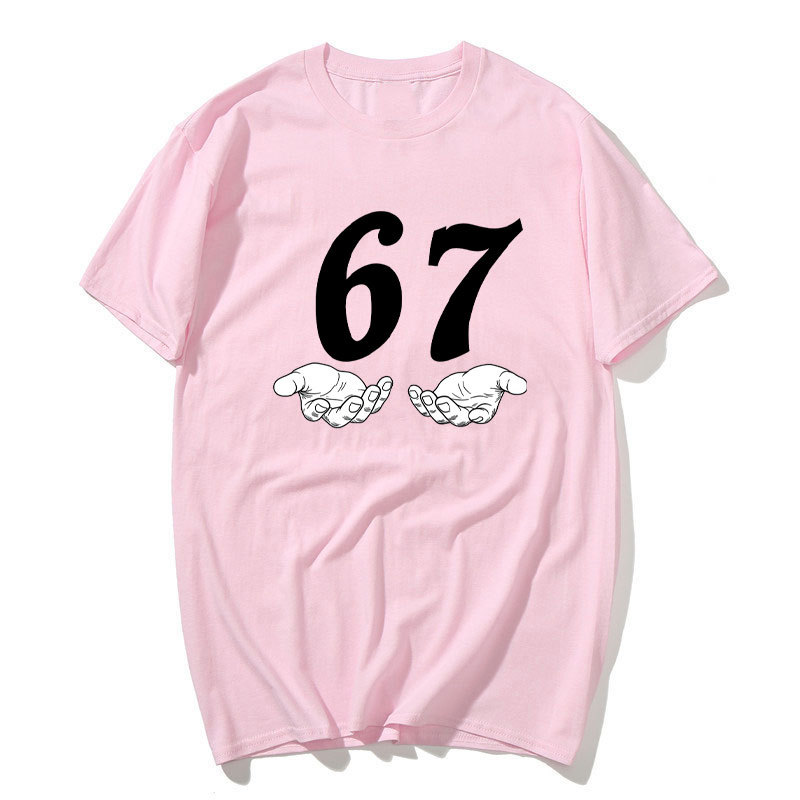 Six Seven Áo Thun Tay Ngắn Cotton Trendy Cho Nam Và Nữ