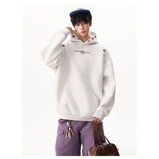 Áo nỉ có mũ trùm đầu, style cổ điển Hàn Quốc, phù hợp nam và nữ