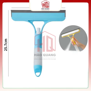 Cây Gạt Kính Lau Kính Có Bình Xịt 2in1 – Dụng Cụ Vệ Sinh Kính Tiện Lợi, Đầu Gạt Silicon Mềm, Dễ Dùng