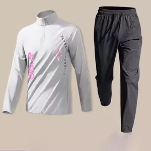 Bộ dài tay thể thao Yonex cho cả nam và nữ, phù hợp mùa xuân thu, lý tưởng để đi xe đạp, chạy bộ, chơi quần vợt và cầu lông.