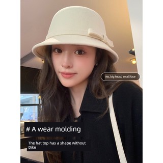 ☘️ mũ chóp cao kiểu Pháp dành cho nữ ☘️ Mũ thu đông cao cấp Áo len người cá nữ phong cách vintage, phù hợp thời tiết thu đông