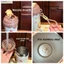 Cốc cách nhiệt ICUCKO, Cốc hút chân không bằng thép không gỉ kem, có dây buộc có ống hút 600ml Chai nước giữ nhiệt Quà tặng