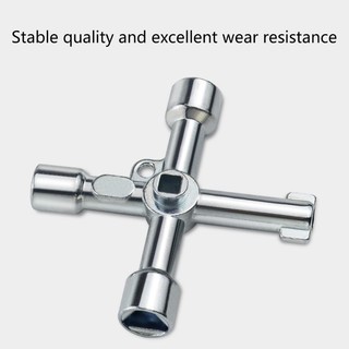 Cutep Portable Crossing Key Cờ lê Bộ cho tủ điều khiển đồng hồ nước Bộ khẩn cấp